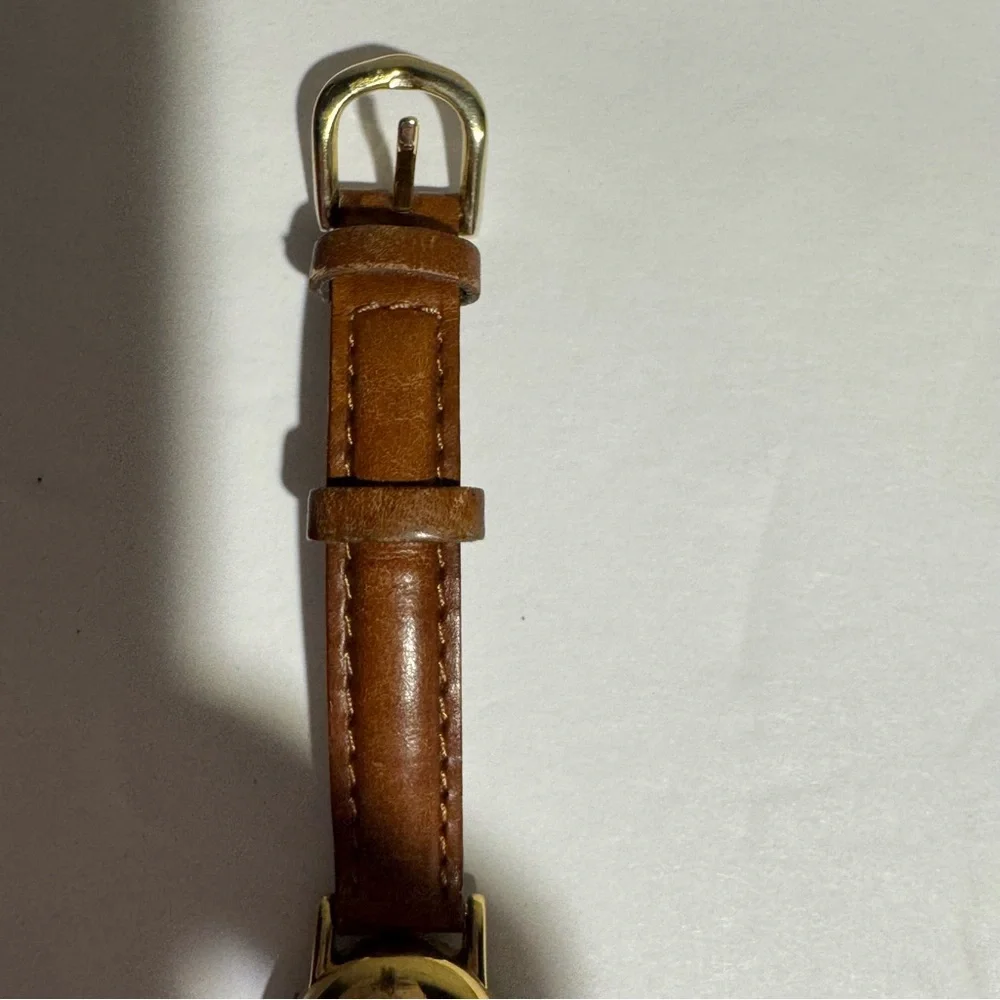 Disney Winnie‎ The Pooh Vintage Watch Leather Band Oval Collector Nostalgia Cute
